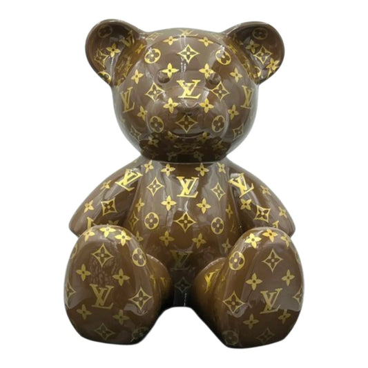Teddy For Louis Vuitton – Scultura Pop Art Luxury | Naor Artist
