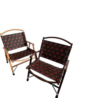 Poltrona Pieghevole Custom Luxury Ispirata a Louis Vuitton – Chocolate & Tabacco