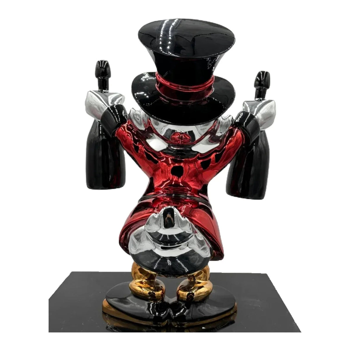 Paperone Dom Red Pop Art - Scultura Naor26 - Moon24