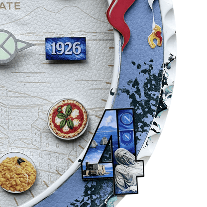 Orologio da Parete Custom Pop Art – Napoli Edition
