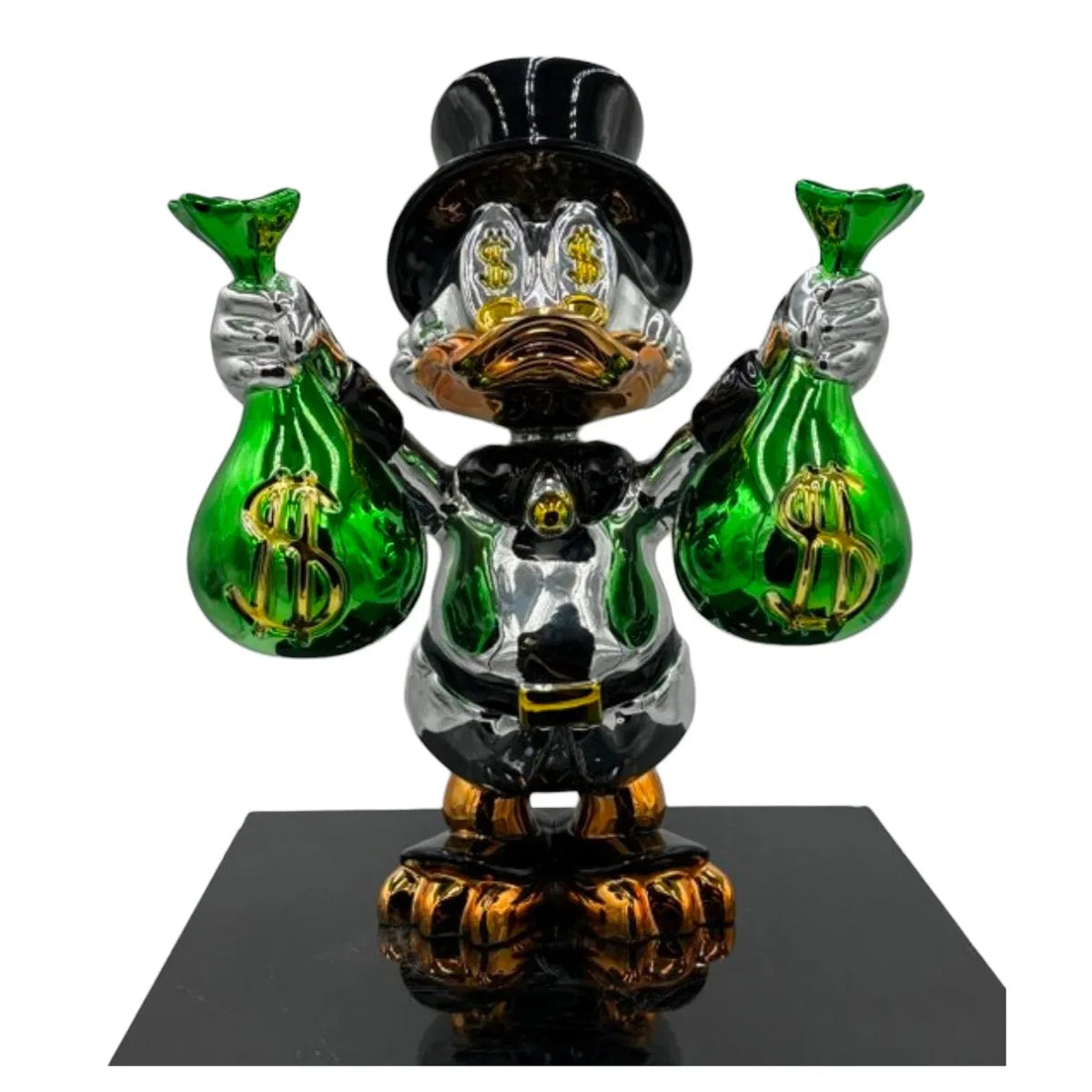 Paperone Green Pop Art - Scultura Naor26 - Moon24
