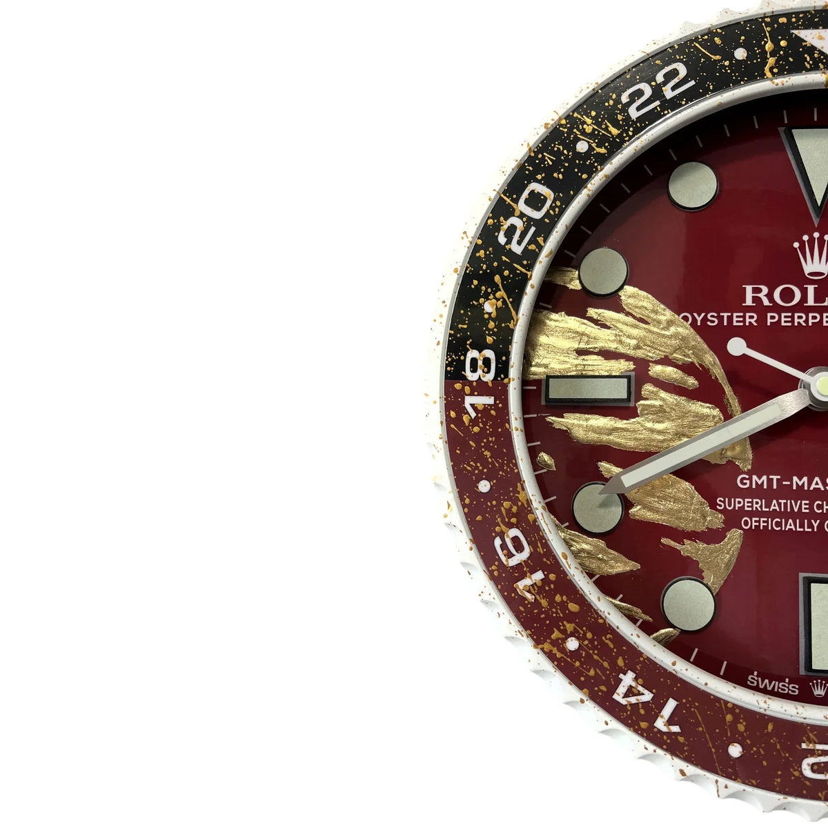 Orologio da Parete Custom – The Bordeaux World Edition | Moon24