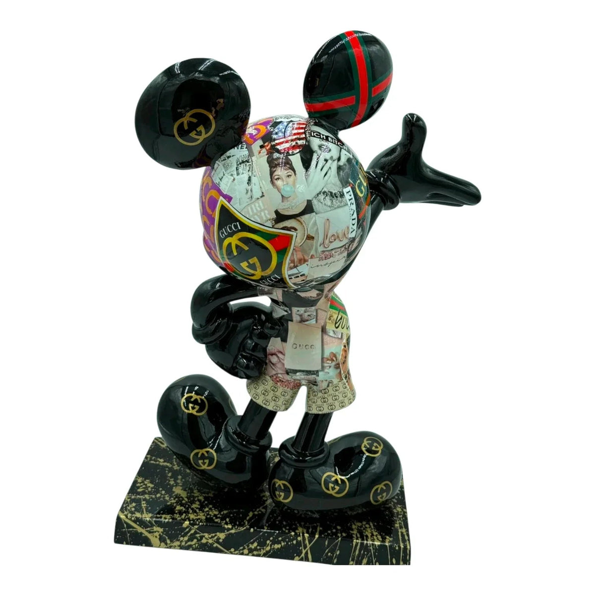 Mickey Gucci Pop Art – Scultura Arte Limitata | Naor26