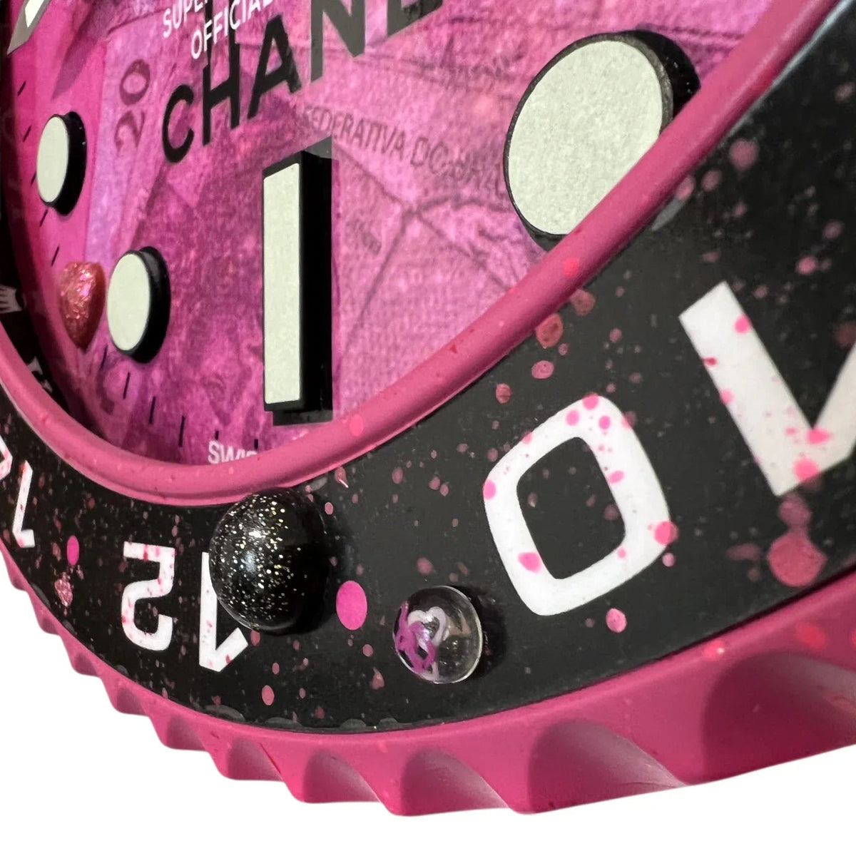 Orologio da Parete Custom – Pink Plush Edition | Moon24