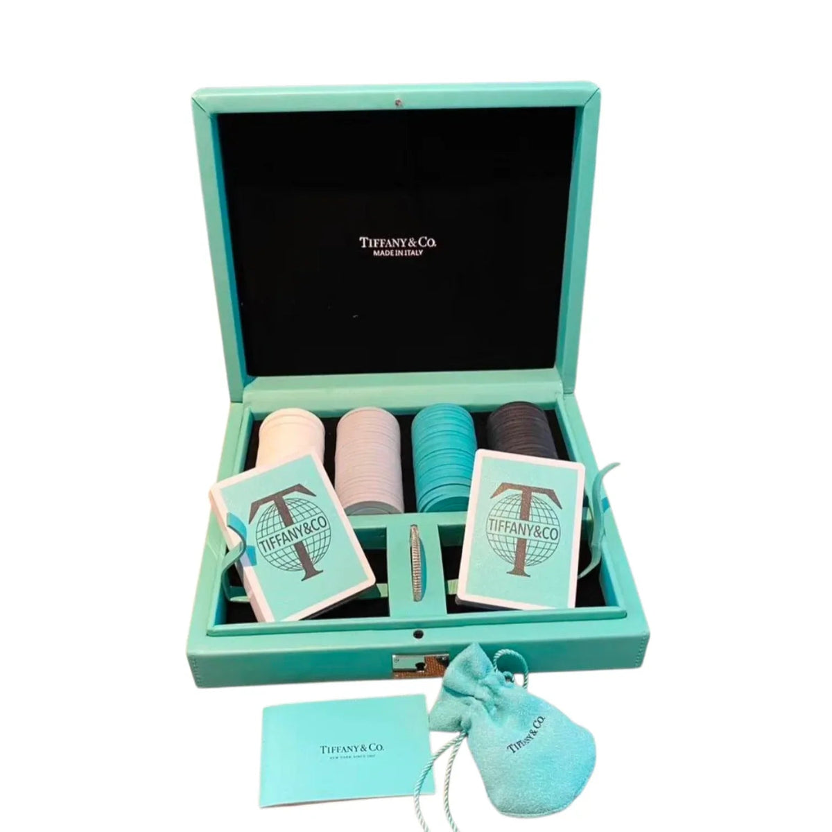 Set da Poker Custom Luxury Ispirato a Tiffany & Co – Edizione Limitata
