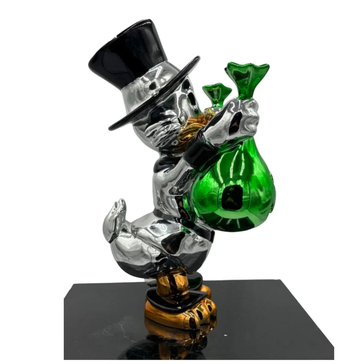 Paperone Green Pop Art - Scultura Naor26 - Moon24
