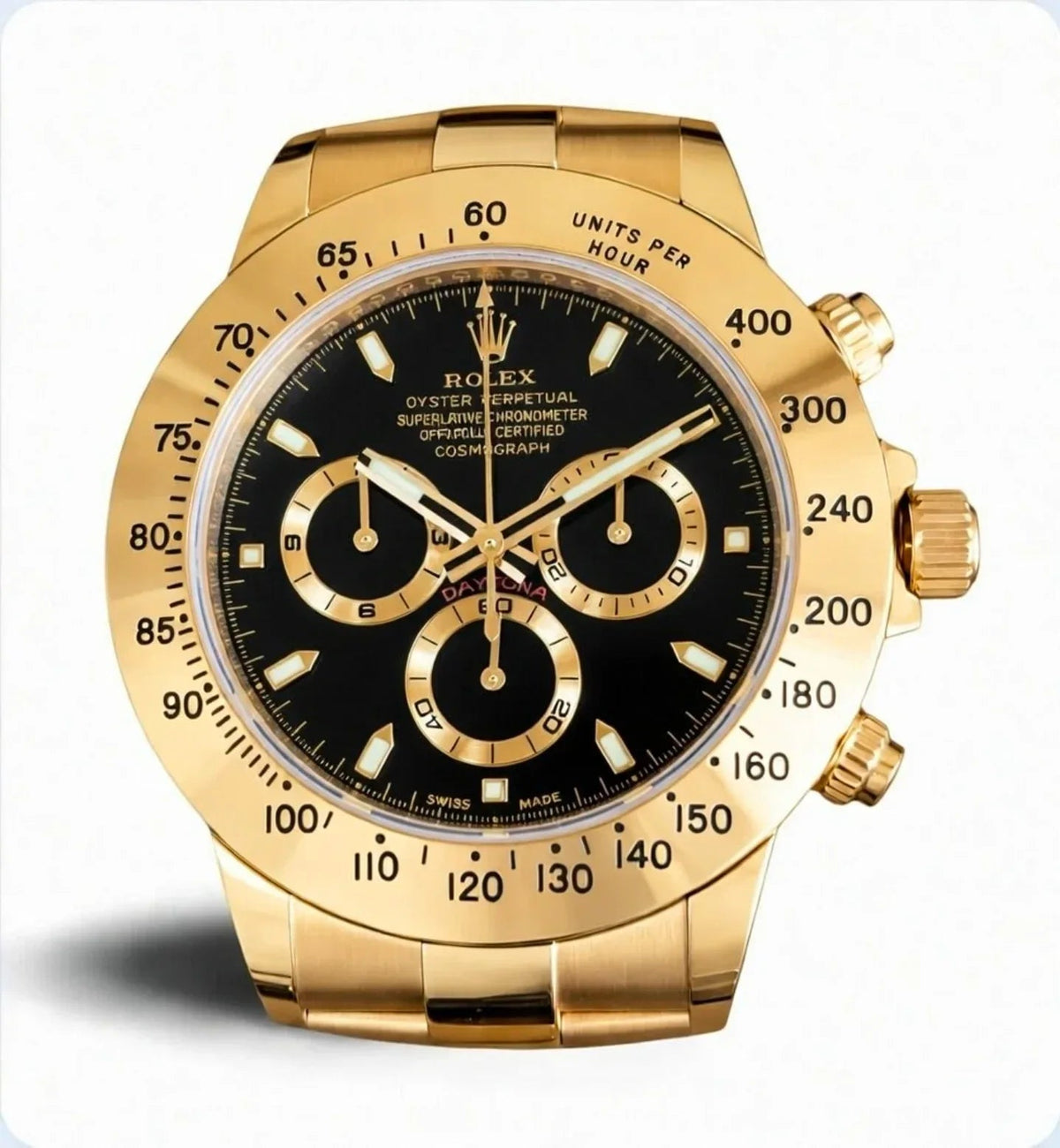 Orologio da Parete Daytona XXL 43cm Design Luxury - Moon24