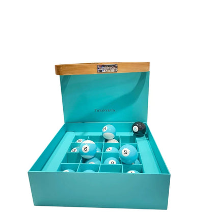 Set da Biliardo Custom Luxury ispirato a Tiffany – Edizione Limitata