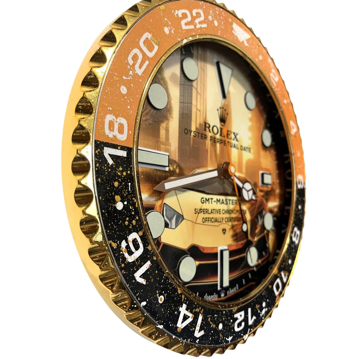 Orologio da Parete Custom – The Lambo Edition | Moon24