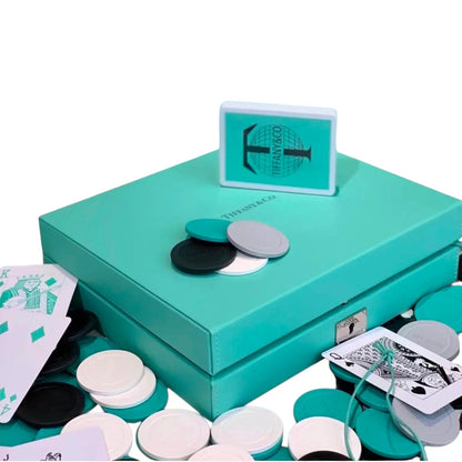 Set da Poker Custom Luxury Ispirato a Tiffany & Co – Edizione Limitata
