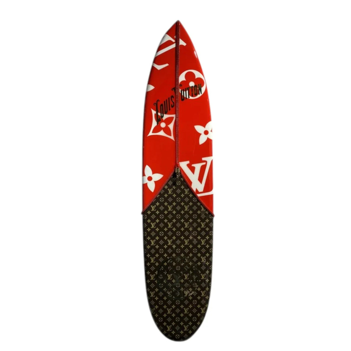 Tavola Surf Louis Vuitton Blk Pop Art – Scultura Arte Limitata | Ghost Art