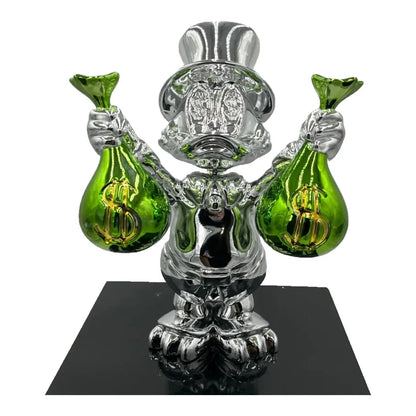 Paperone Silver Pop Art - Scultura Naor26 - Moon24