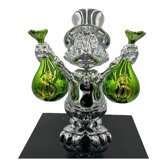 Paperone Silver Pop Art - Scultura Naor26 - Moon24