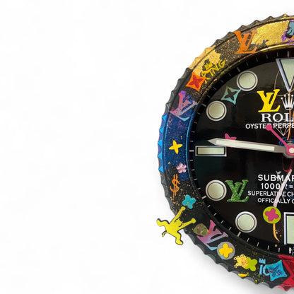 Orologio da Parete Custom Pop Art – Sub Bearbrick Edition