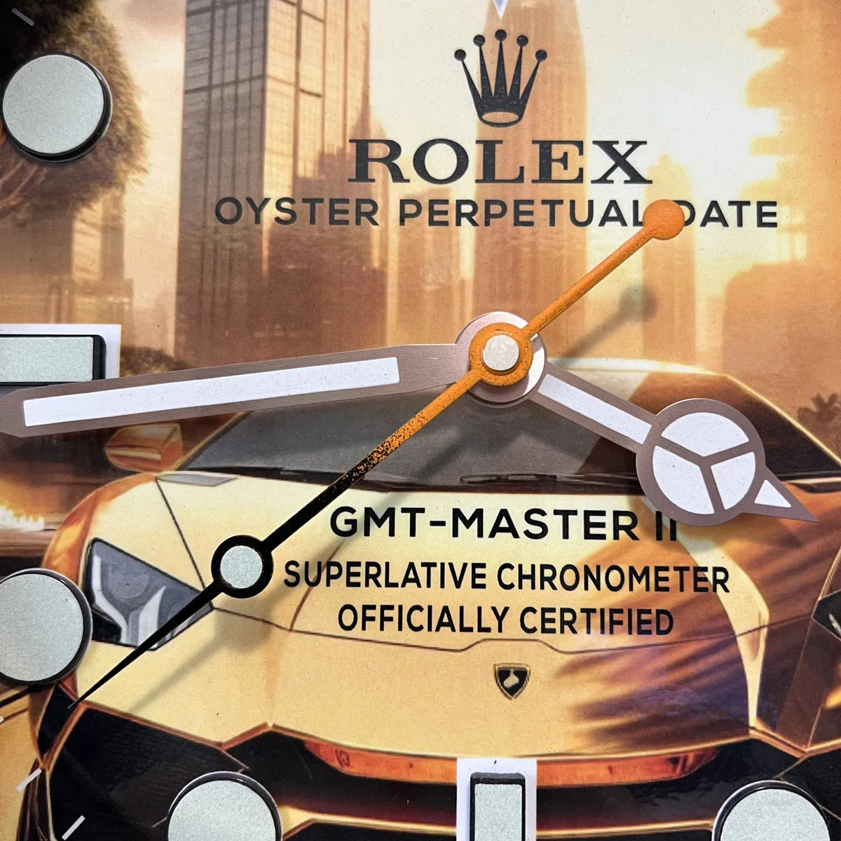 Orologio da Parete Custom – The Lambo Edition | Moon24