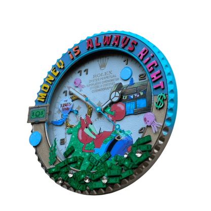 Orologio da Parete Custom Pop Art – Mr Krab Edition