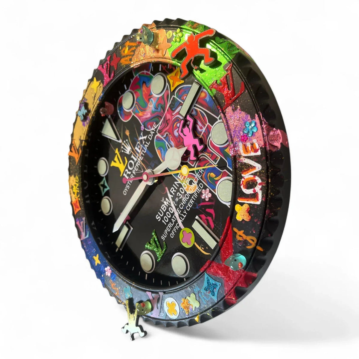 Orologio da Parete Custom Pop Art – Sub Bearbrick Edition