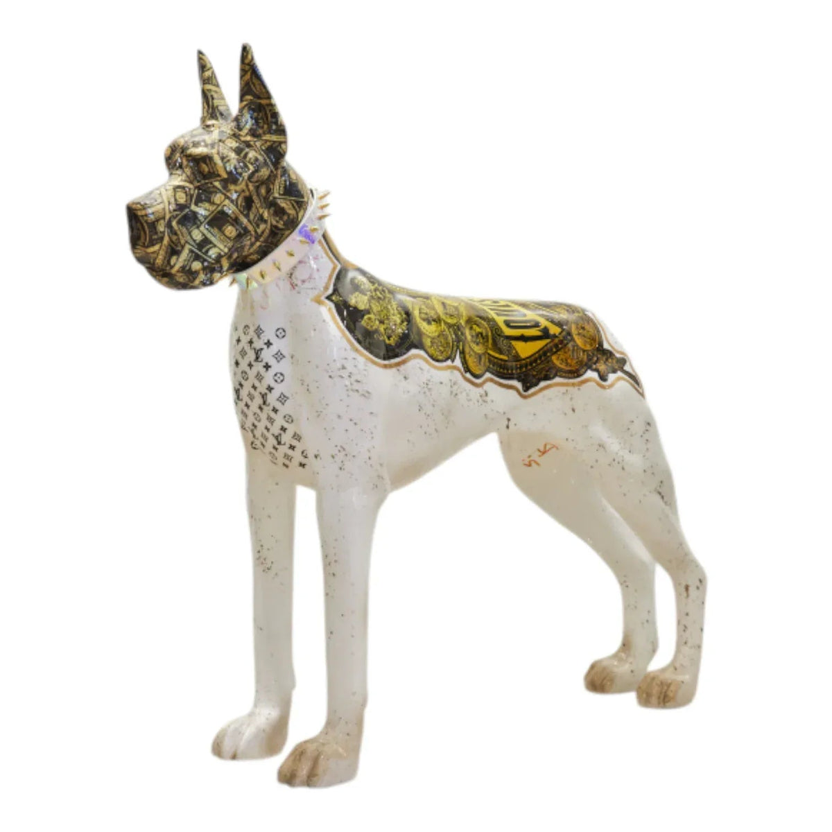 Dog "LV Danish White" (Ghost Art ) - Moon24