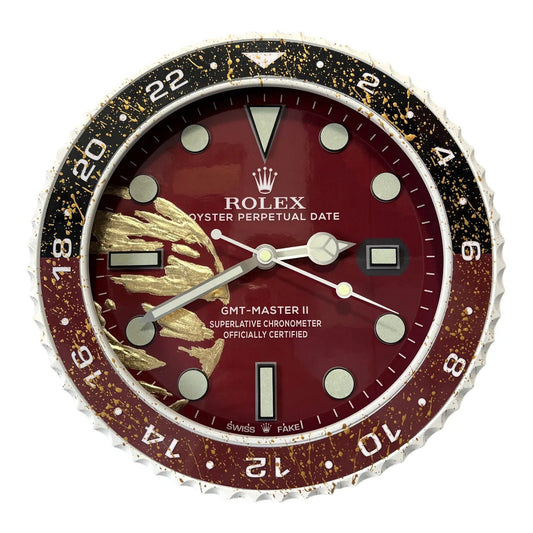 Orologio da Parete Custom – The Bordeaux World Edition | Moon24