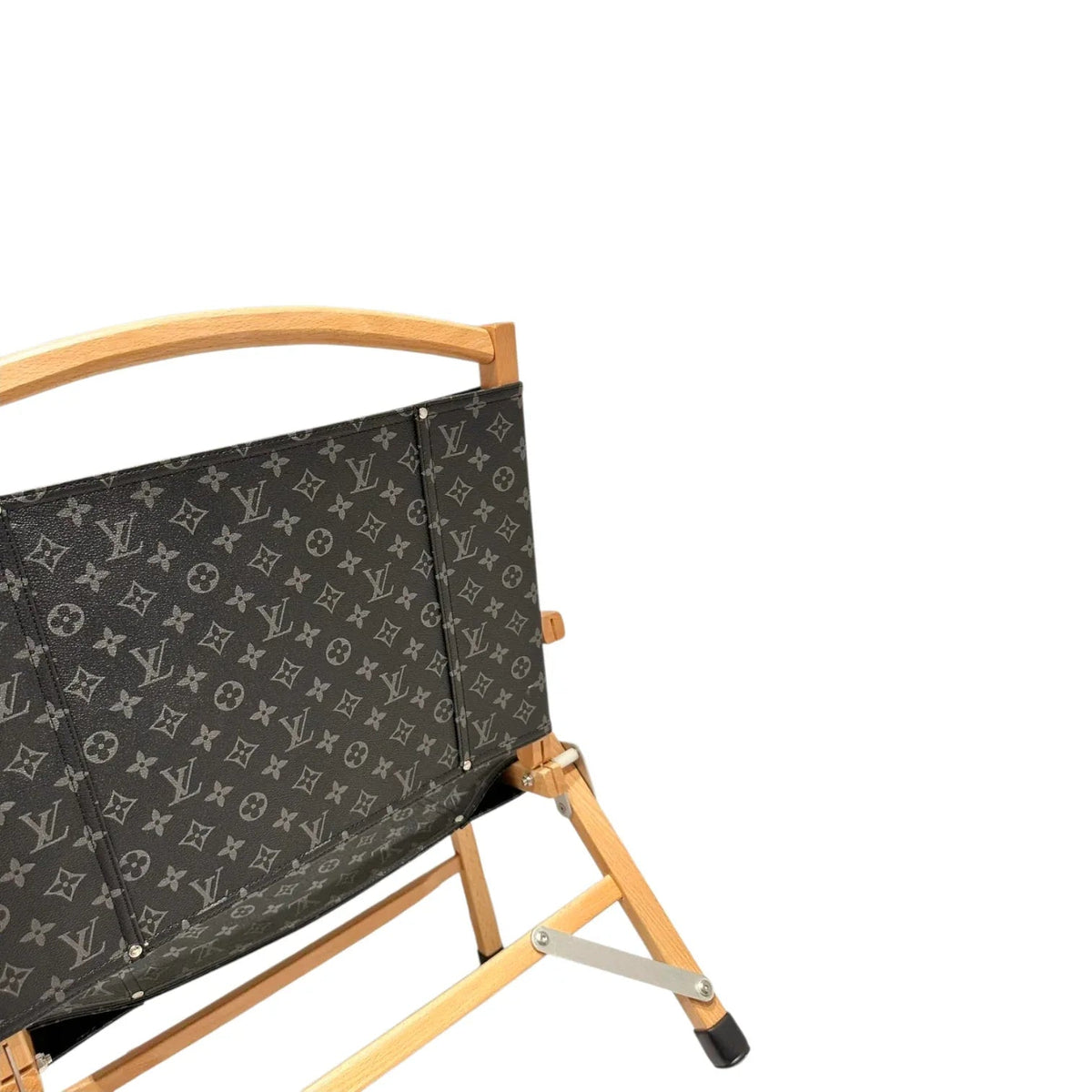 Poltrona Pieghevole Custom Luxury Ispirata a Louis Vuitton – Black