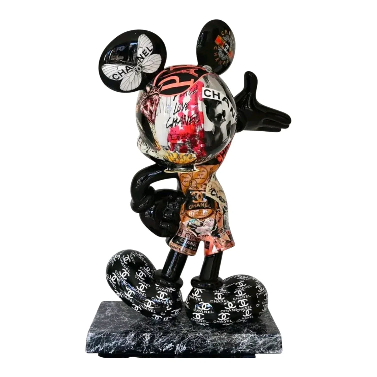Mickey Chanel x Dior Pop Art – Scultura Arte Limitata | Naor26