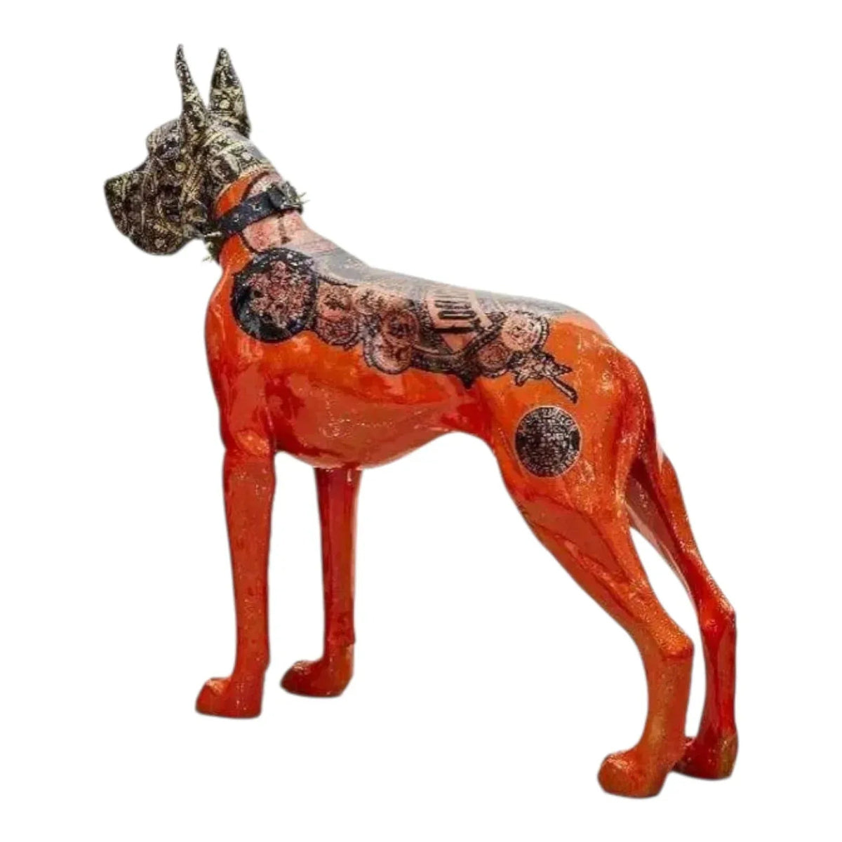 Dog "LV Red Danish Dog" (Ghost Art ) - Moon24
