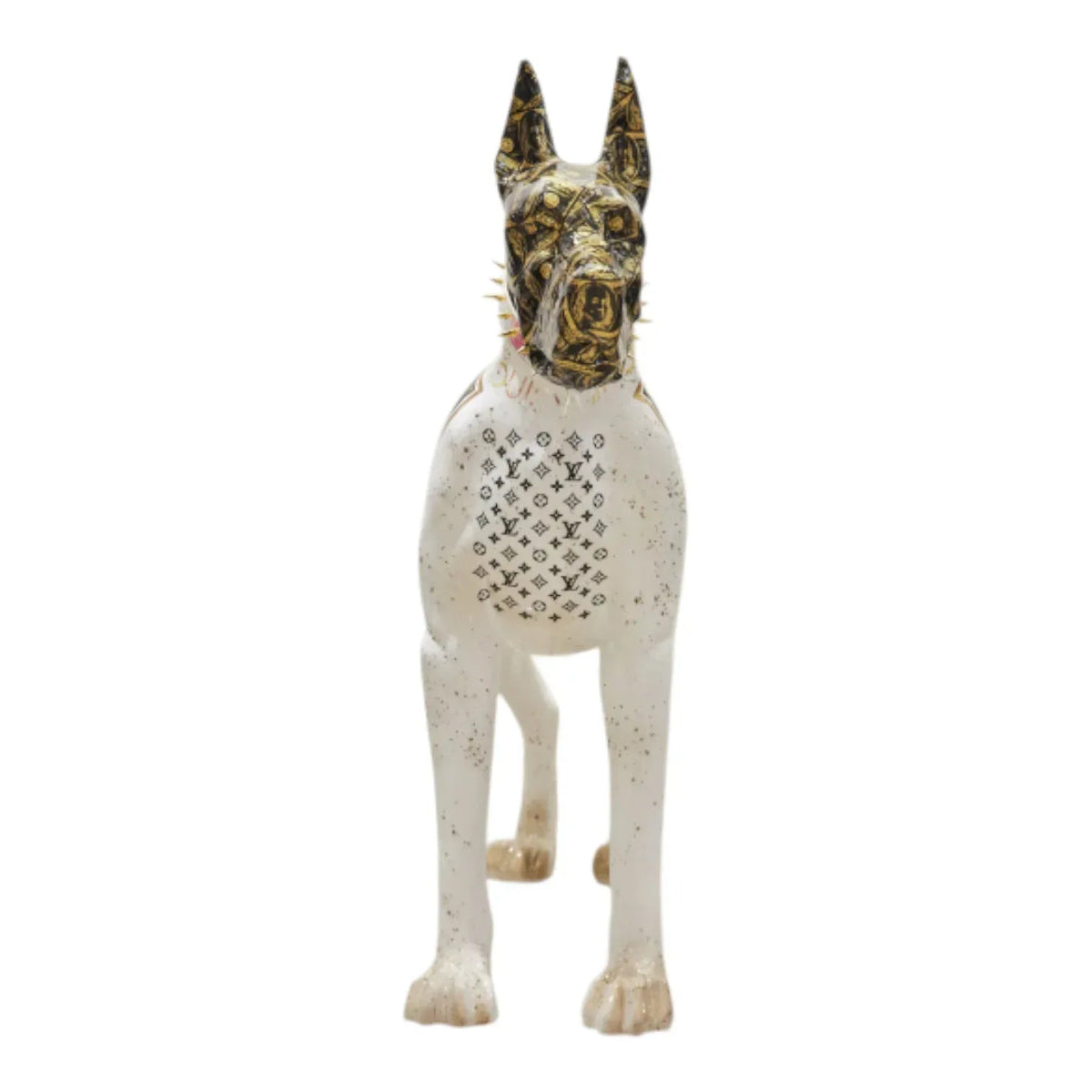 Dog "LV Danish White" (Ghost Art ) - Moon24