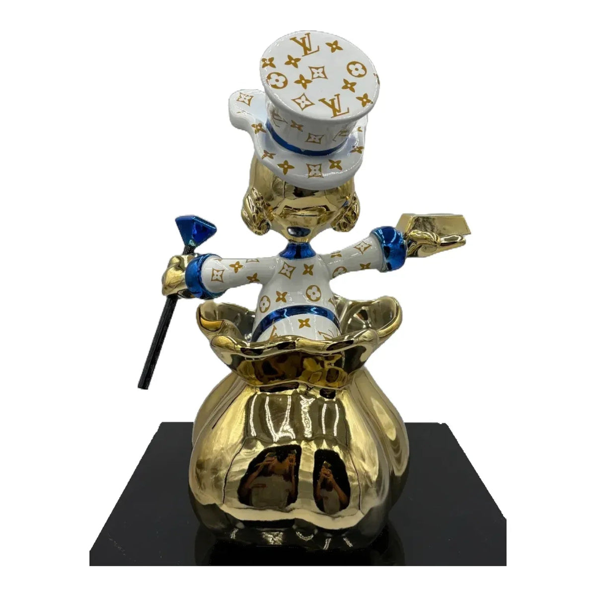 Paperone Luxe LV Pop Art - Scultura Artistica Naor26 - Moon24